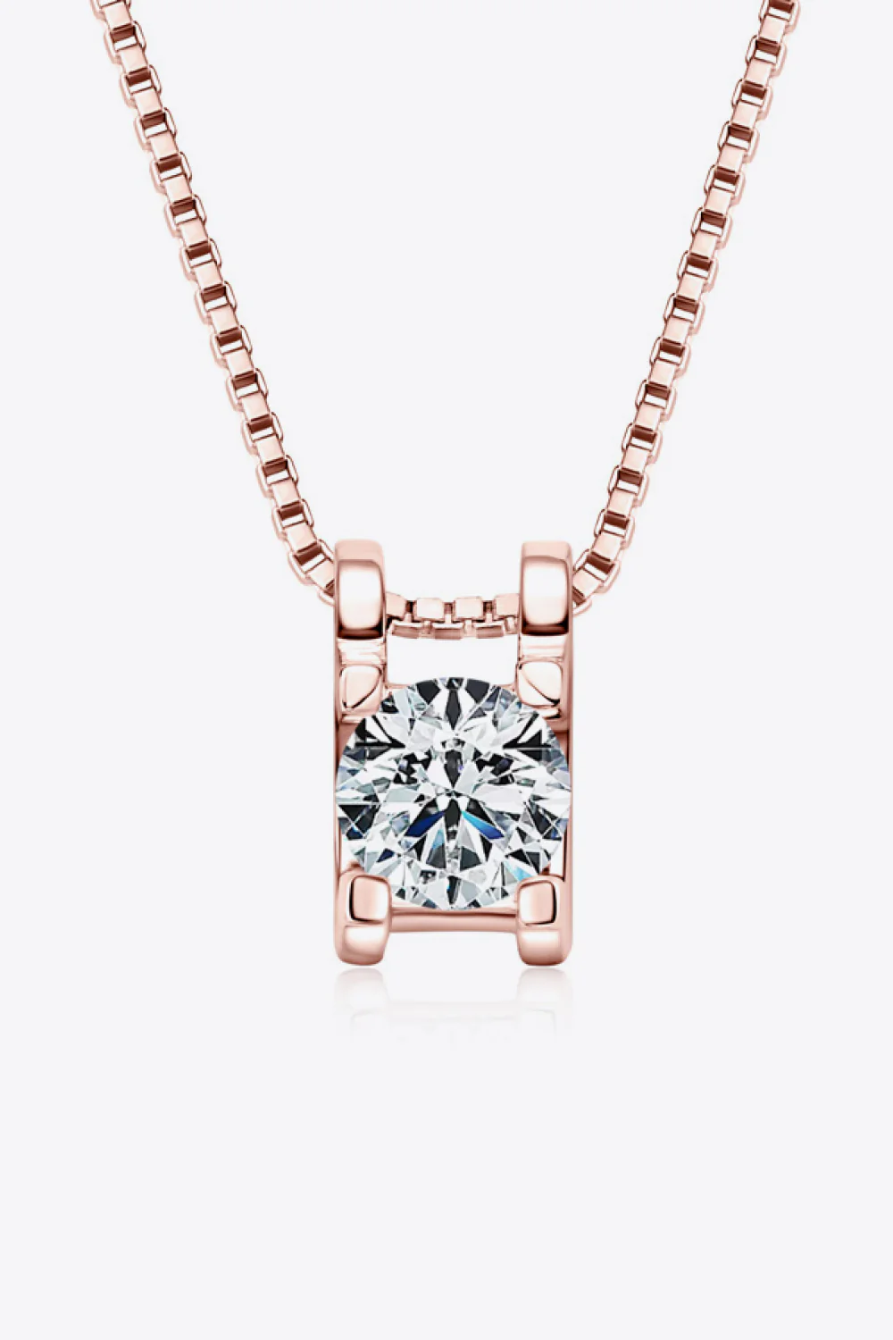 Moissanite 925 Sterling Silver Necklace - Image 4