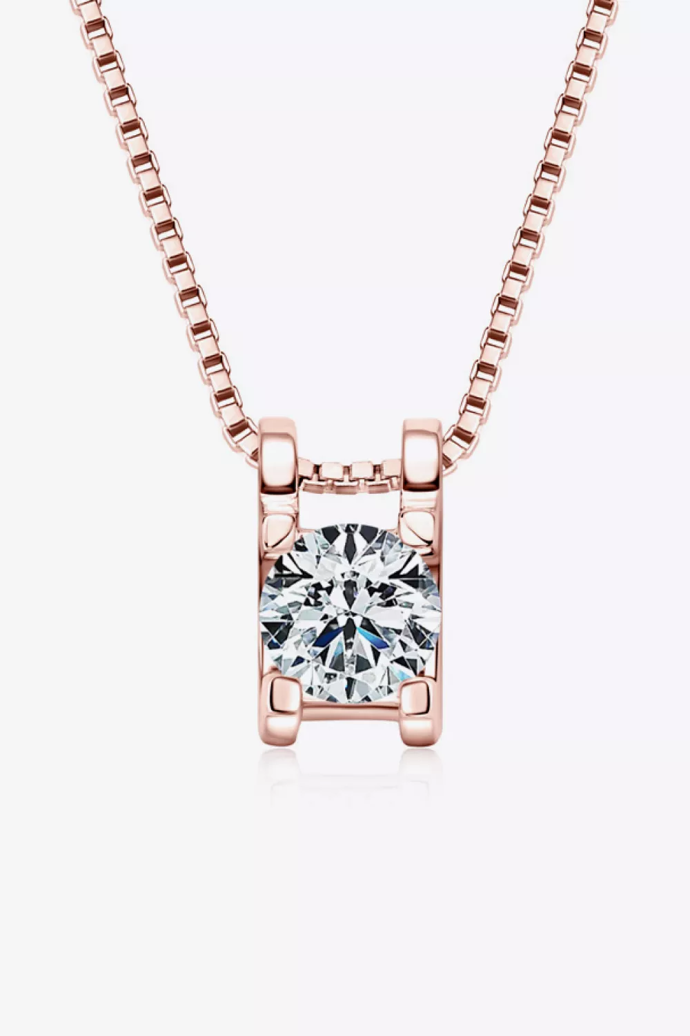 Moissanite 925 Sterling Silver Necklace - Image 9