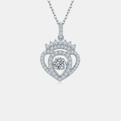 Moissanite 925 Sterling Silver Necklace - Image 4