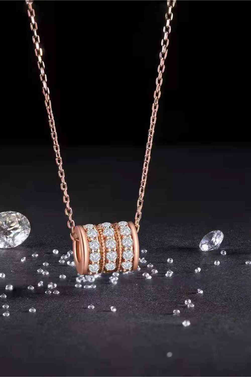 Moissanite 925 Sterling Silver Necklace - Image 3