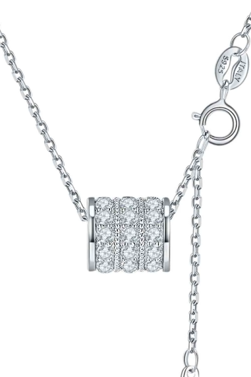 Moissanite 925 Sterling Silver Necklace - Image 5
