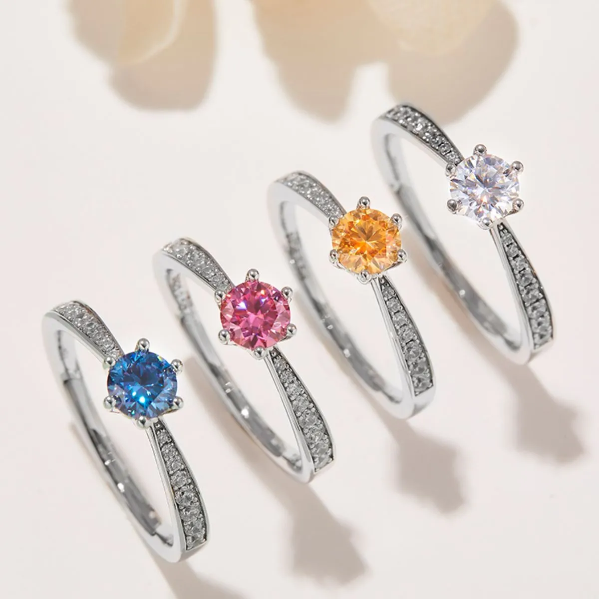 Moissanite 925 Sterling Silver Ring - Image 4