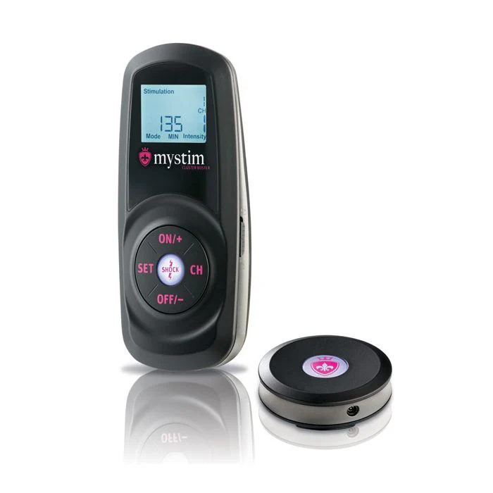 Mystim Cluster Buster Wireless eStim Starter Kit - Black - Image 3