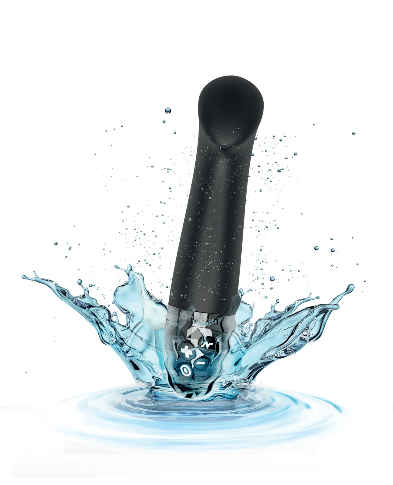 Mystim Right on Ron eStim G Vibrator - Black - Image 5