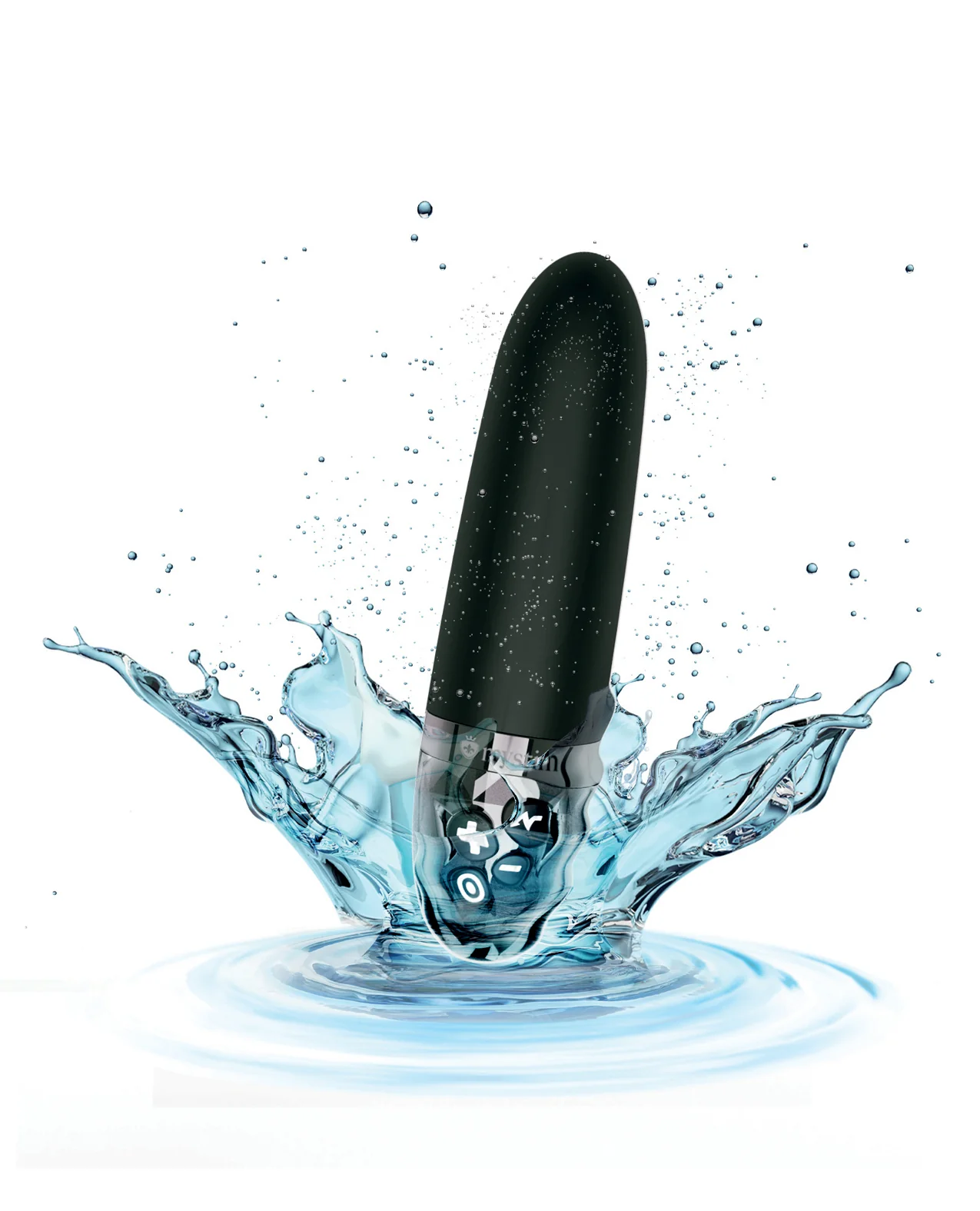 Mystim Sleak Freak eStim Straight Vibrator - Black - Image 5
