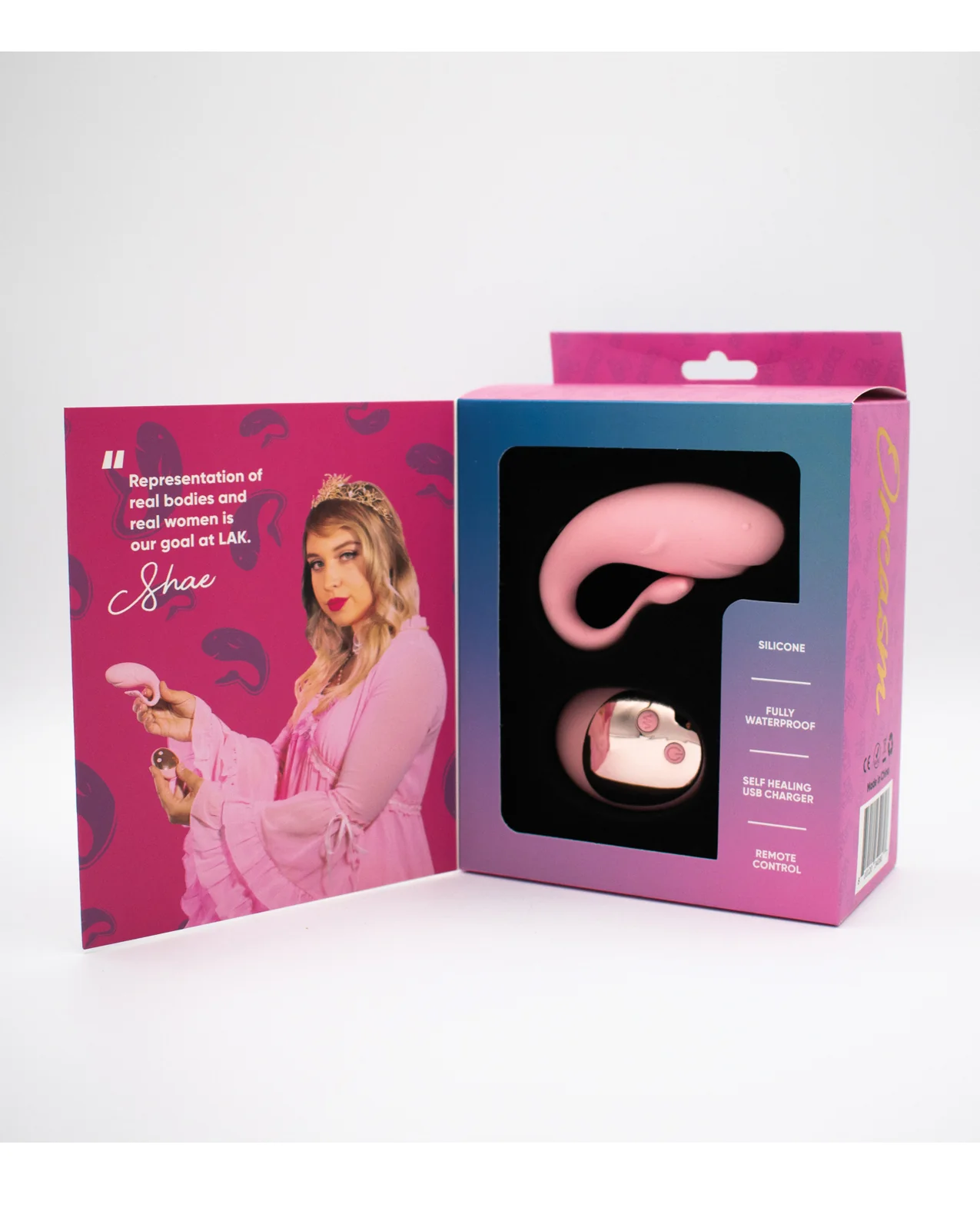 Natalie's Toy Box Orcasm Remote Controlled Wearable Egg Vibrator - Pink - Image 5