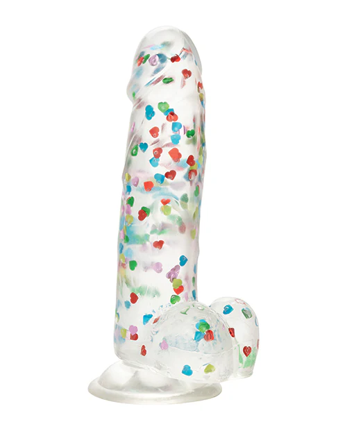 Naughty Bits I Love Dick Heart Filled Dong - Multicolor - Image 3