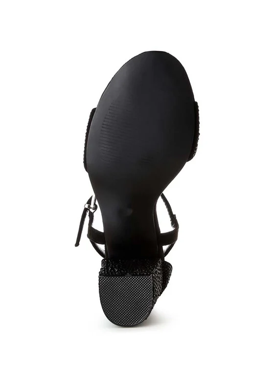 Navoli Rhinestones Embellished Sandals - Image 10