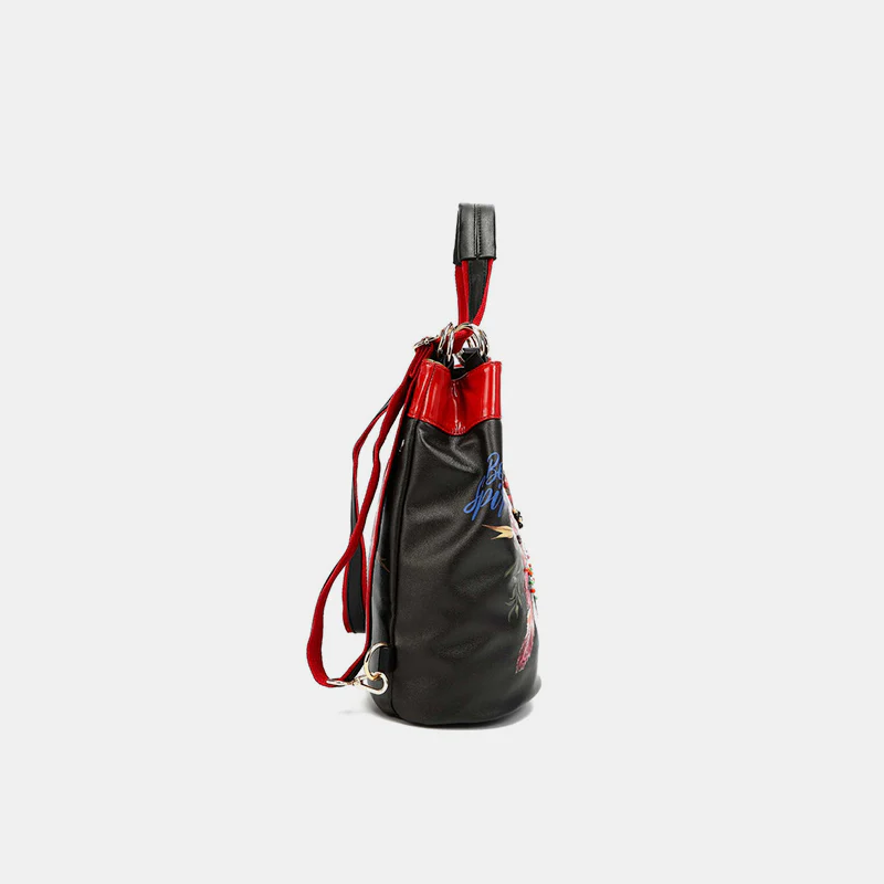 Nicole Lee USA Multifunctional Bucket Bag Backpack - Image 2