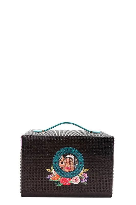 Nicole Lee USA Rhinestone Jewelry Box - Image 4