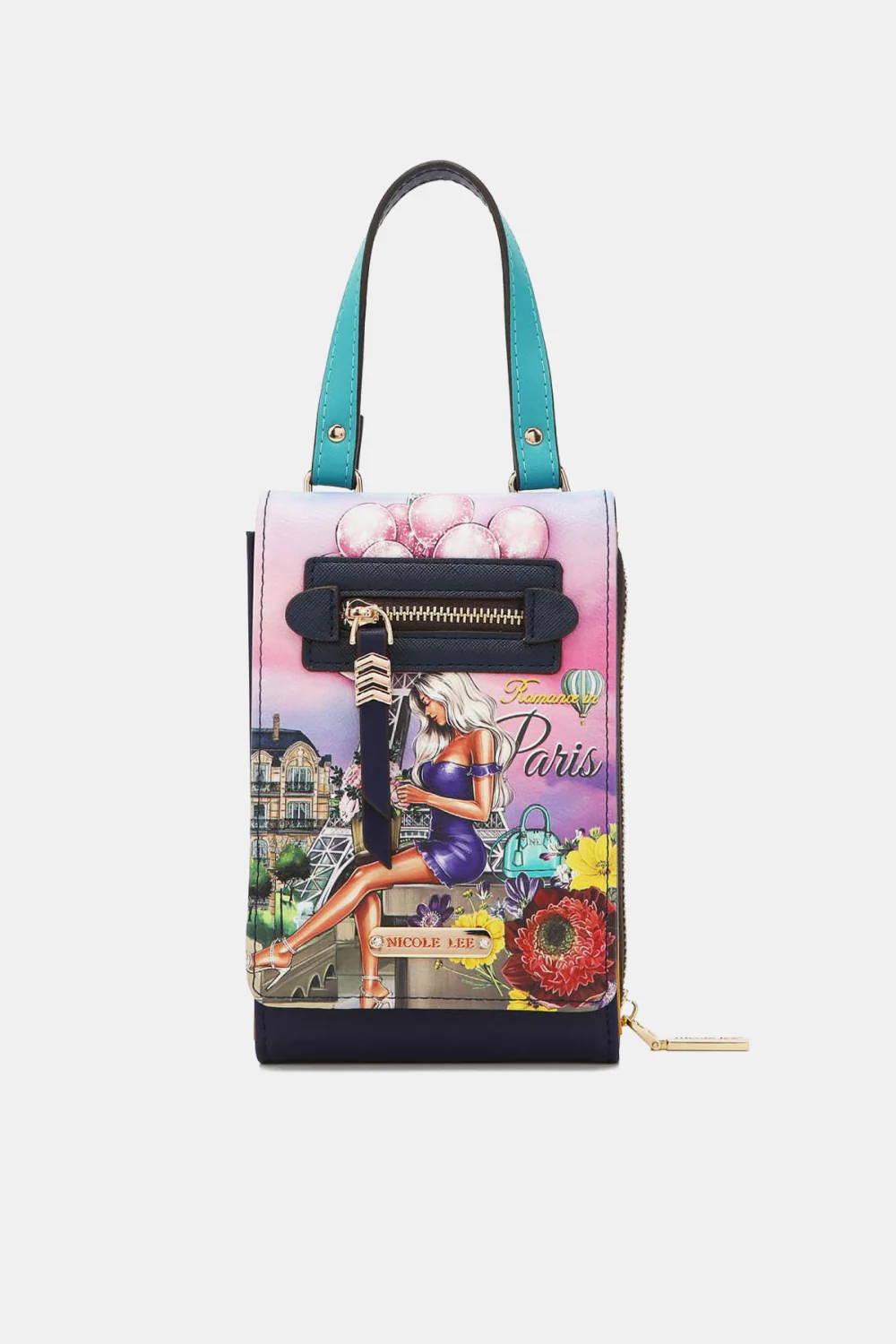 Nicole Lee USA Small Crossbody Wallet - Image 10