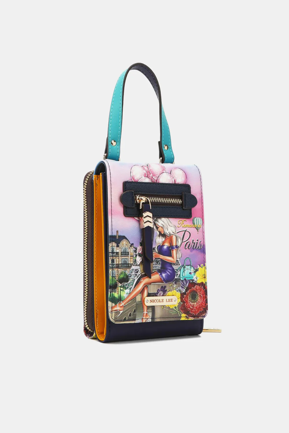Nicole Lee USA Small Crossbody Wallet - Image 11