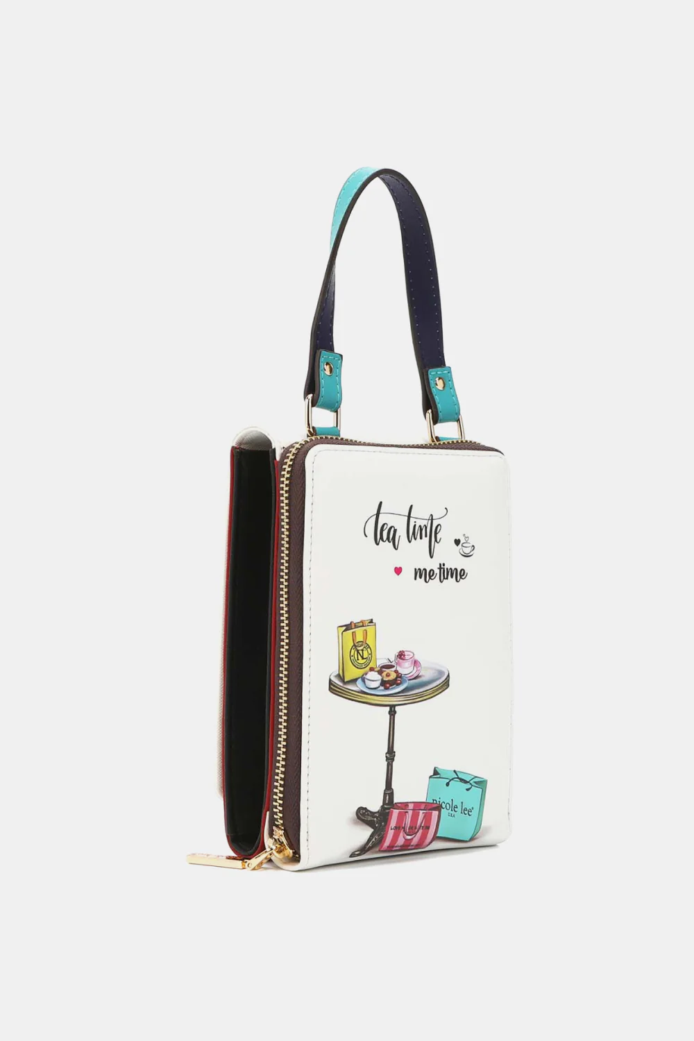 Nicole Lee USA Small Crossbody Wallet - Image 17