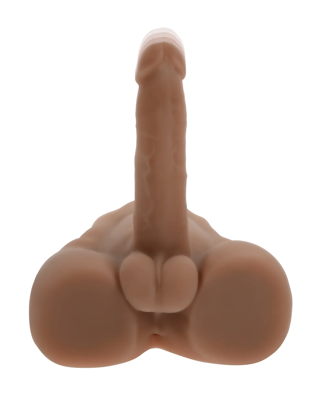 NO ETA Evolved Easy Rider Thrusting & Vibrating Life-Like Dildo - Dark - Image 5