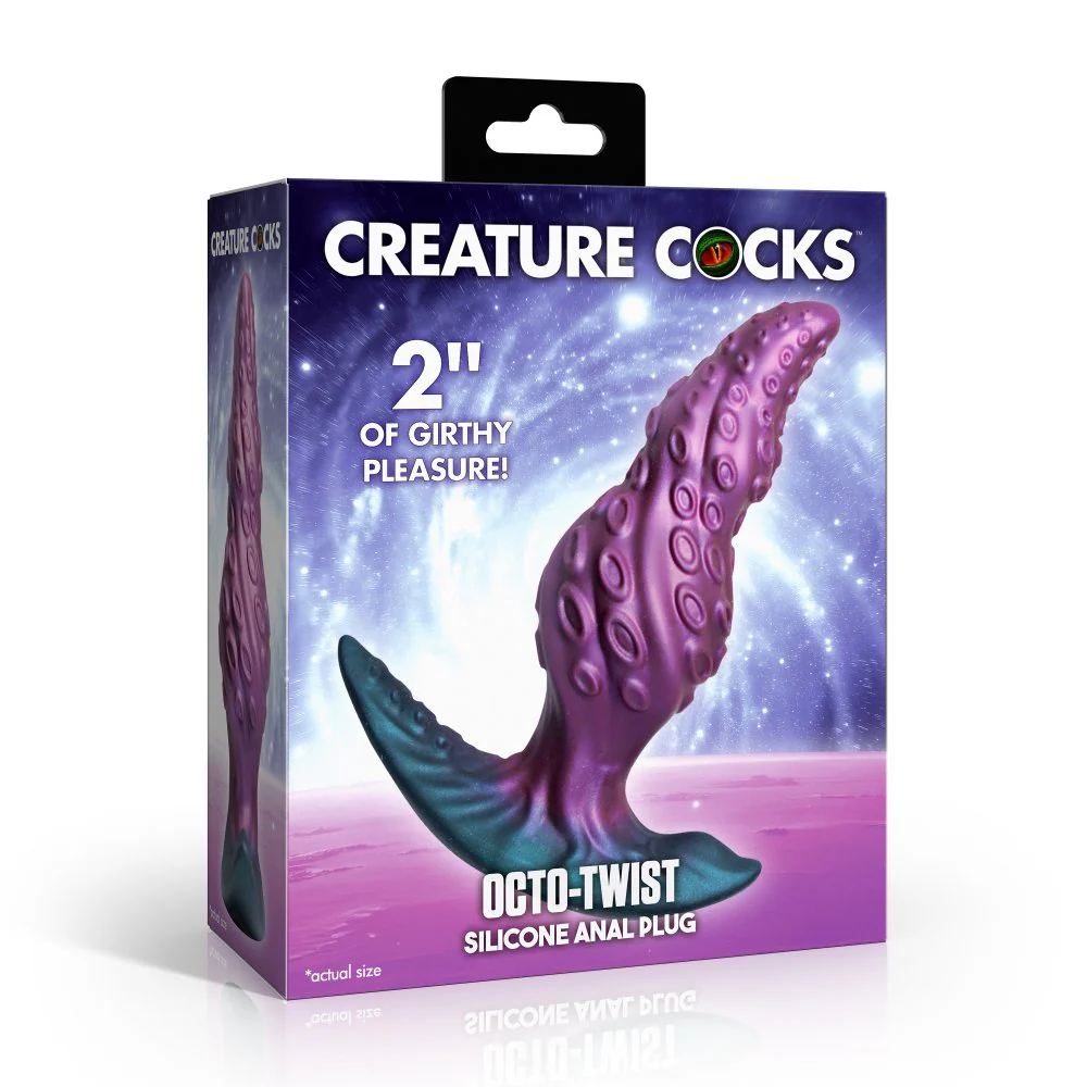 Octo-Twist Silicone Anal Plug - Image 5