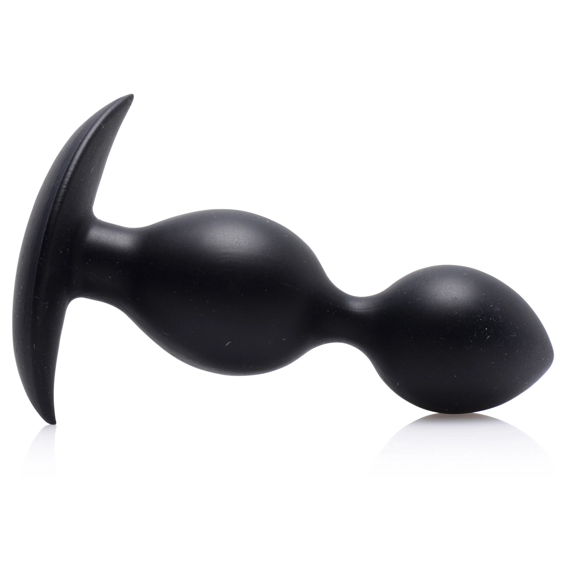 Orbs Steel Weighted Duotone Silicone Anal Plug - Image 4