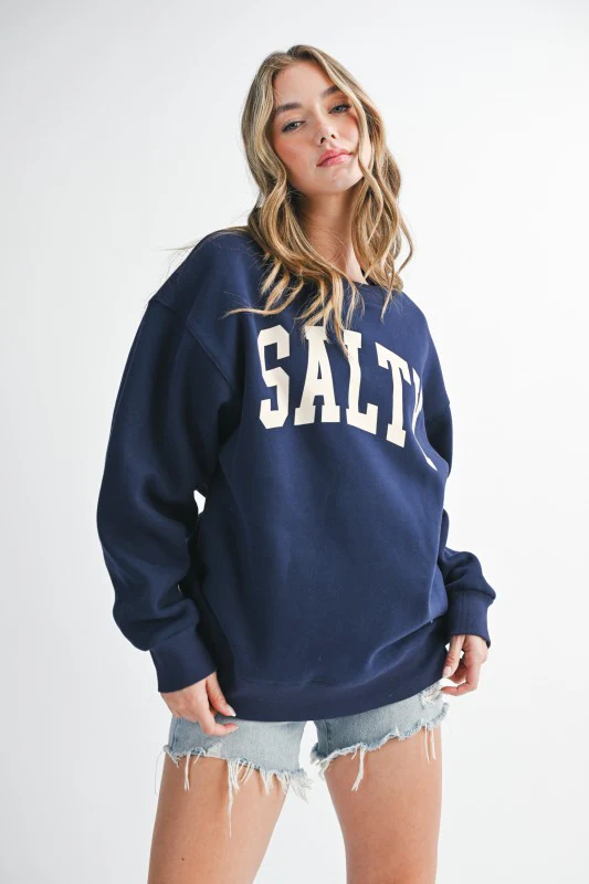 Oversized Graphic Pullover Sweatshirt - Image 15