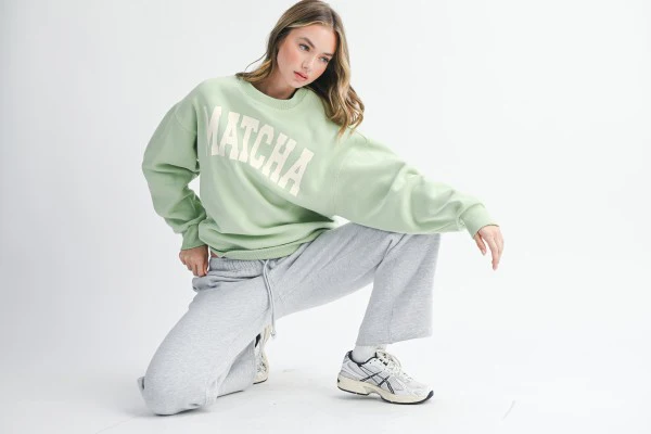 Oversized Graphic Pullover Sweatshirt - Image 9