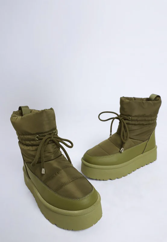 Pacos High Ankle Chunky Snow Boots - Image 2