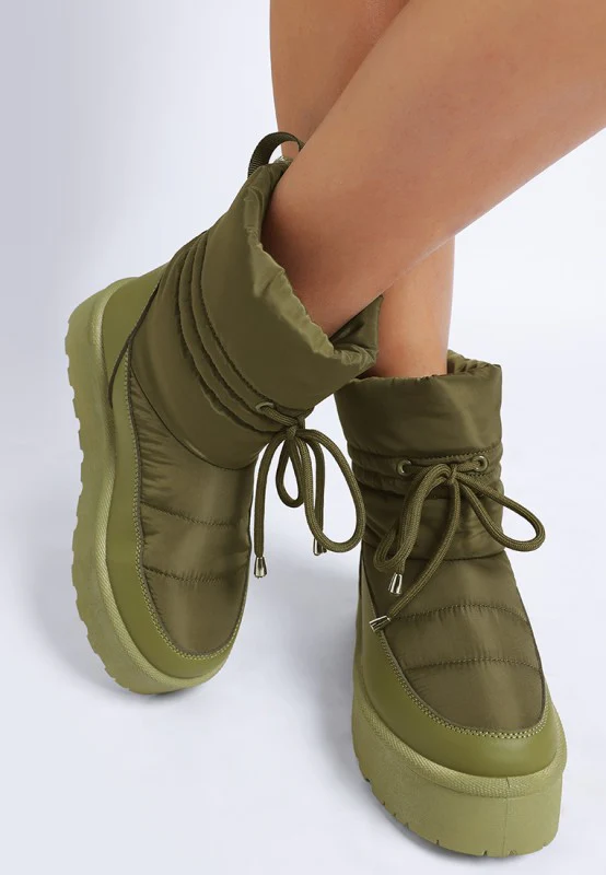 Pacos High Ankle Chunky Snow Boots - Image 3