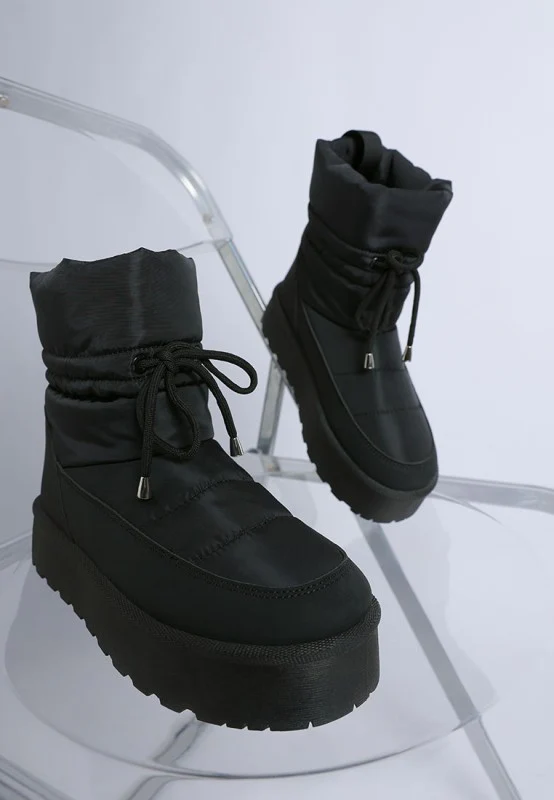 Pacos High Ankle Chunky Snow Boots - Image 6