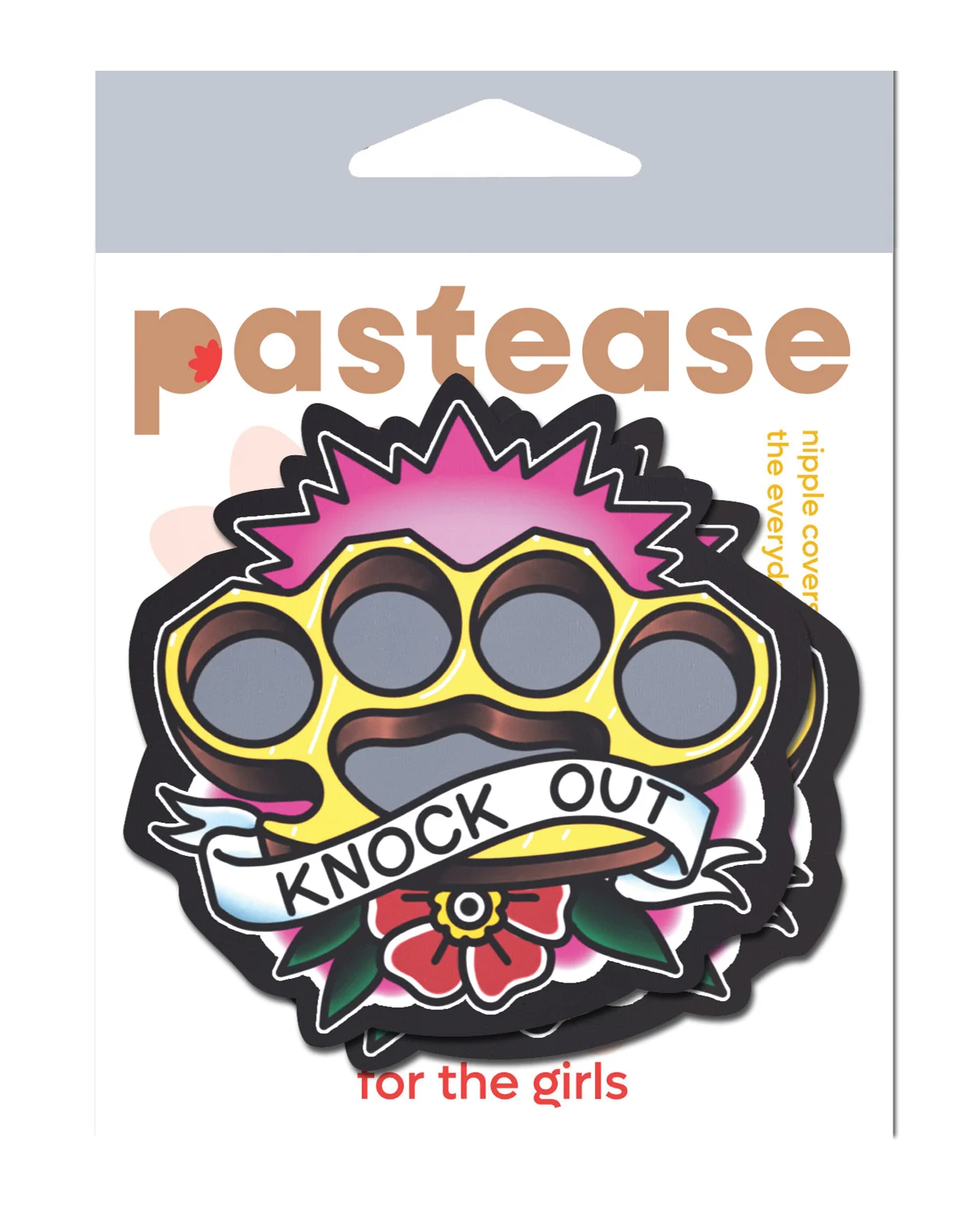 Pastease Diamond Thom Brass Knock Out Knuckles - Multi Color O/S