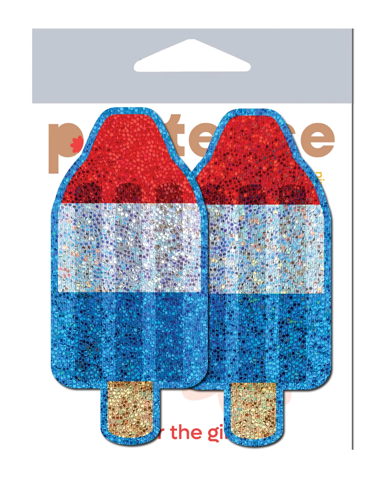 Pastease Premium American Pop - Red/White/Blue O/S