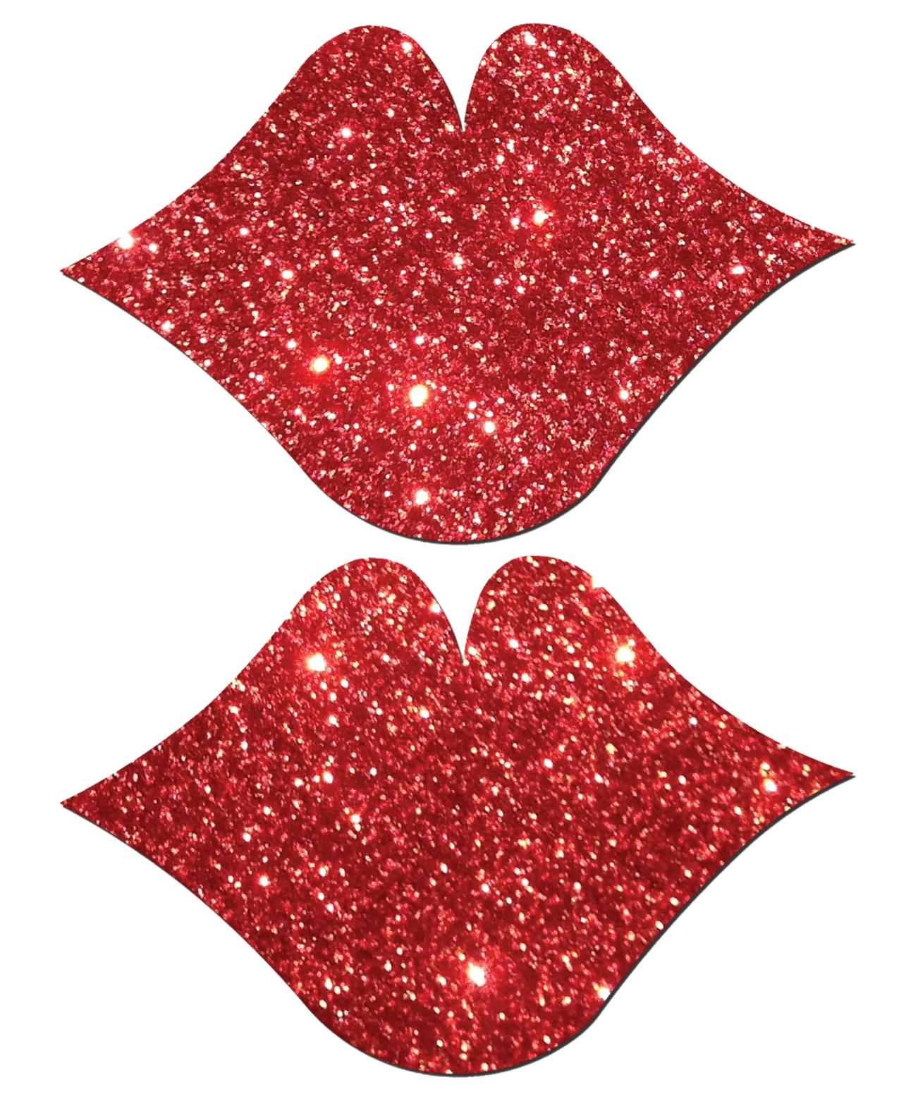 Pastease Glitter Lips - Red O/S - Image 2