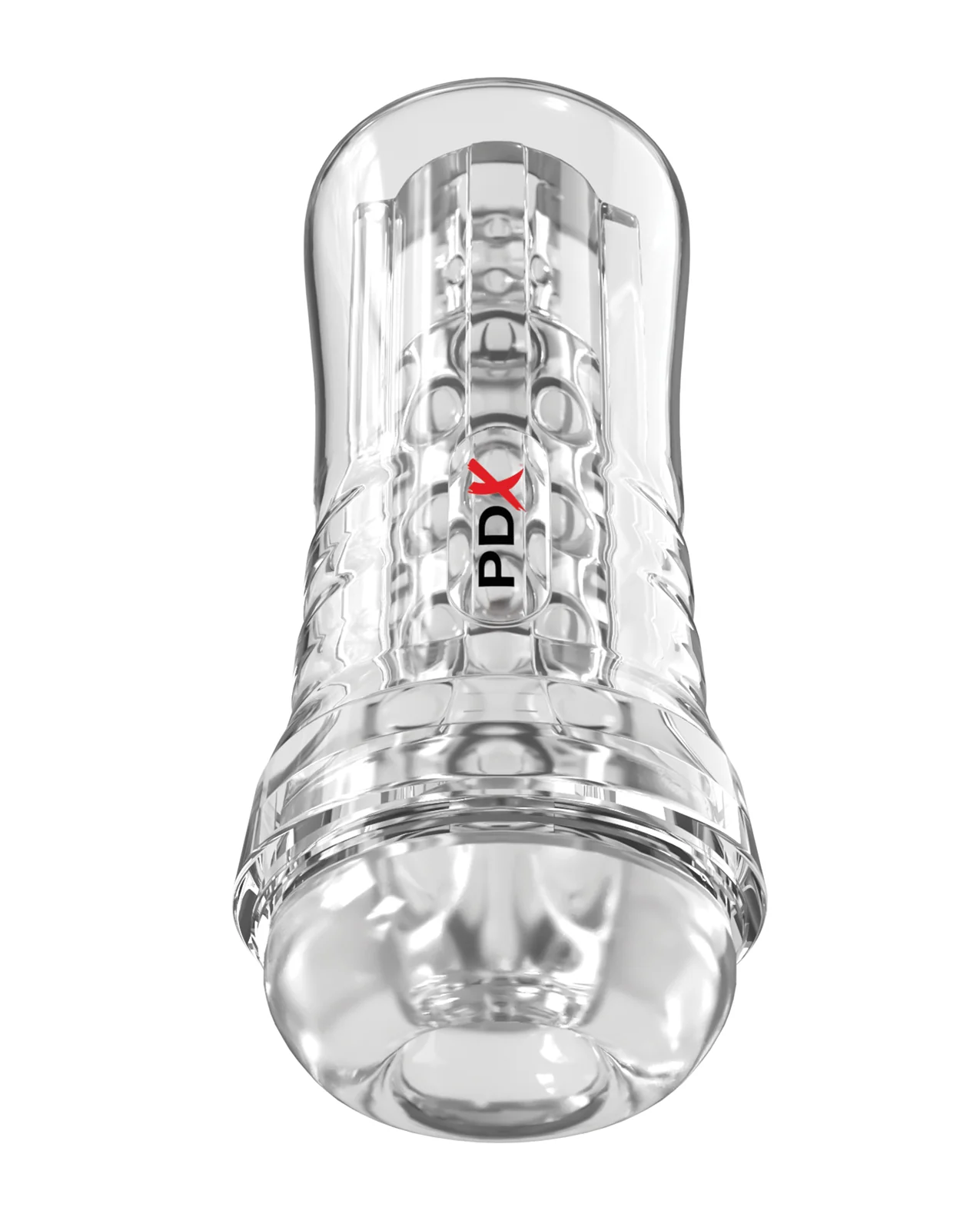 PDX Elite ViewTube See-Thru EZ-Grip Stroker - Clear - Image 2