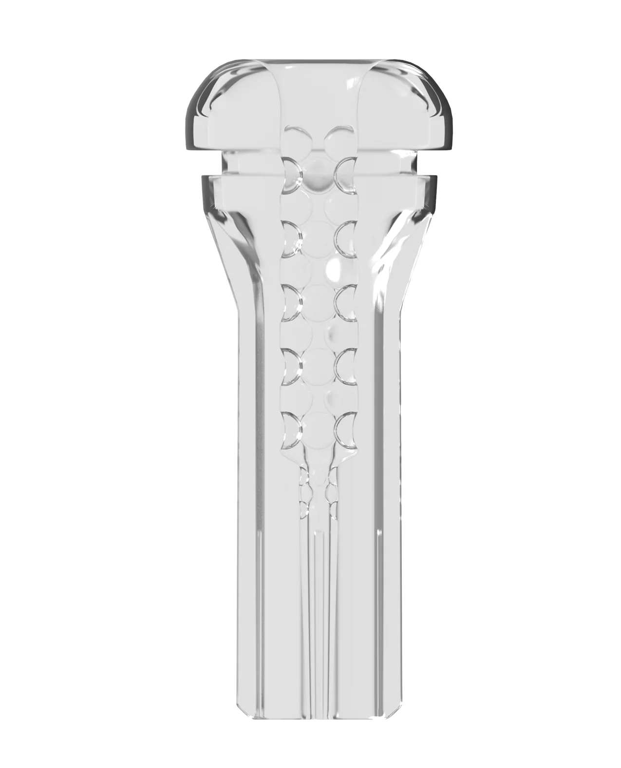PDX Elite ViewTube XXL See-Thru EZ-Grip LED Stroker - Clear - Image 5