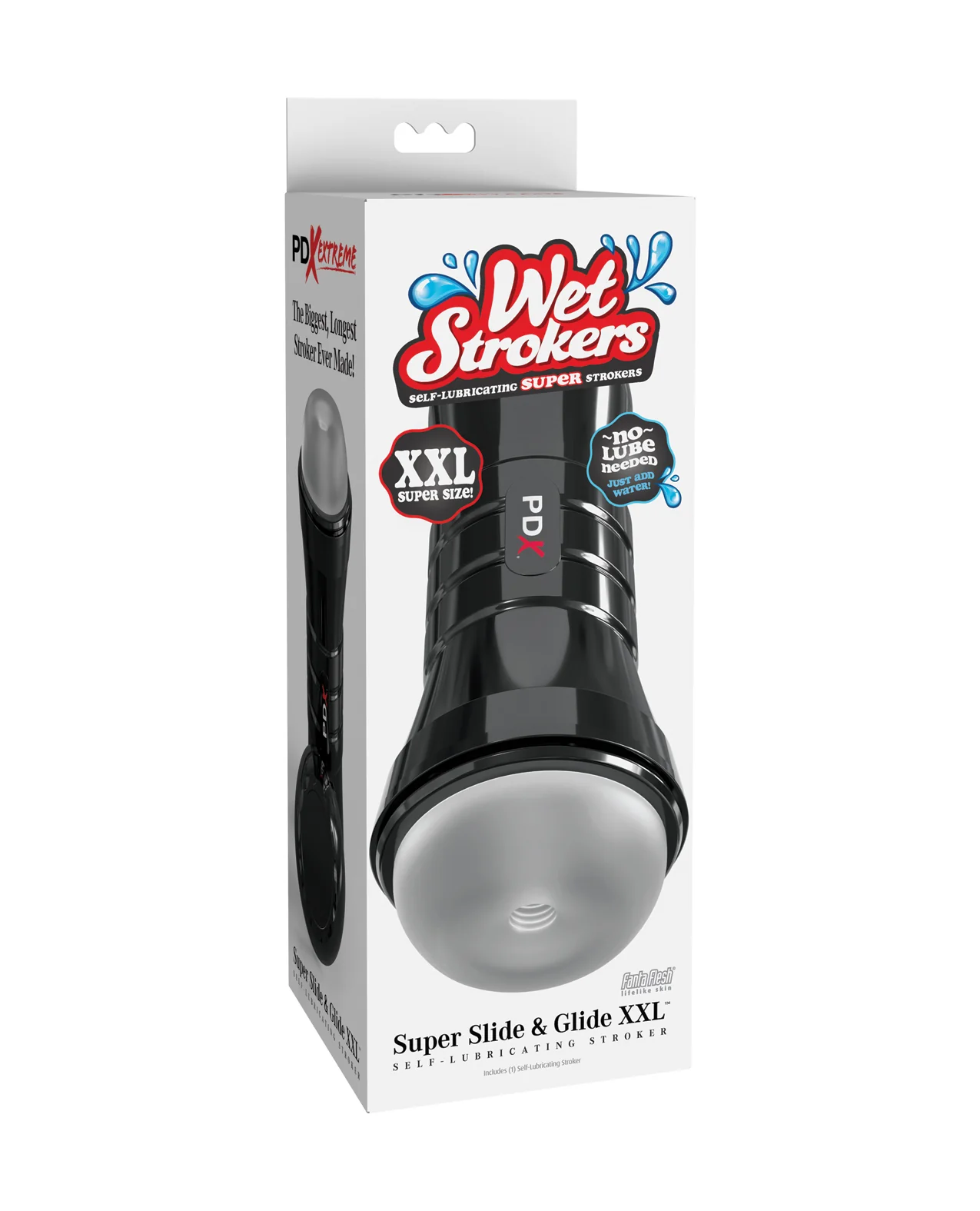 PDX Extreme Wet Stroker Super Slide & Glide XXL - Frosted