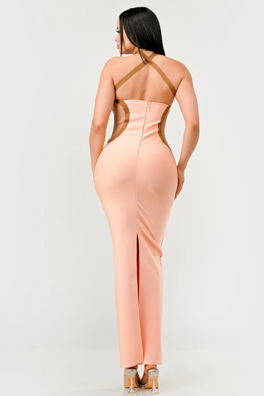 Peaches and Cream Infinity Gown Bandage dress - Image 7