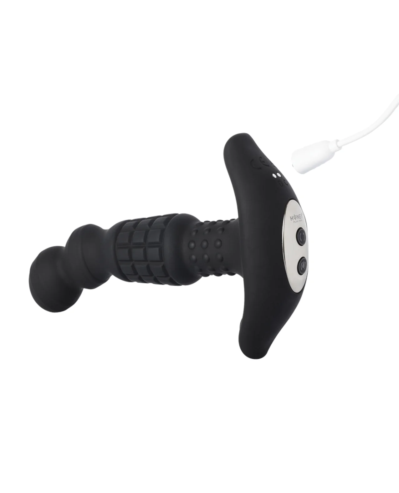 Pineapple Man Vibrating Prostate Massager - Black - Image 3