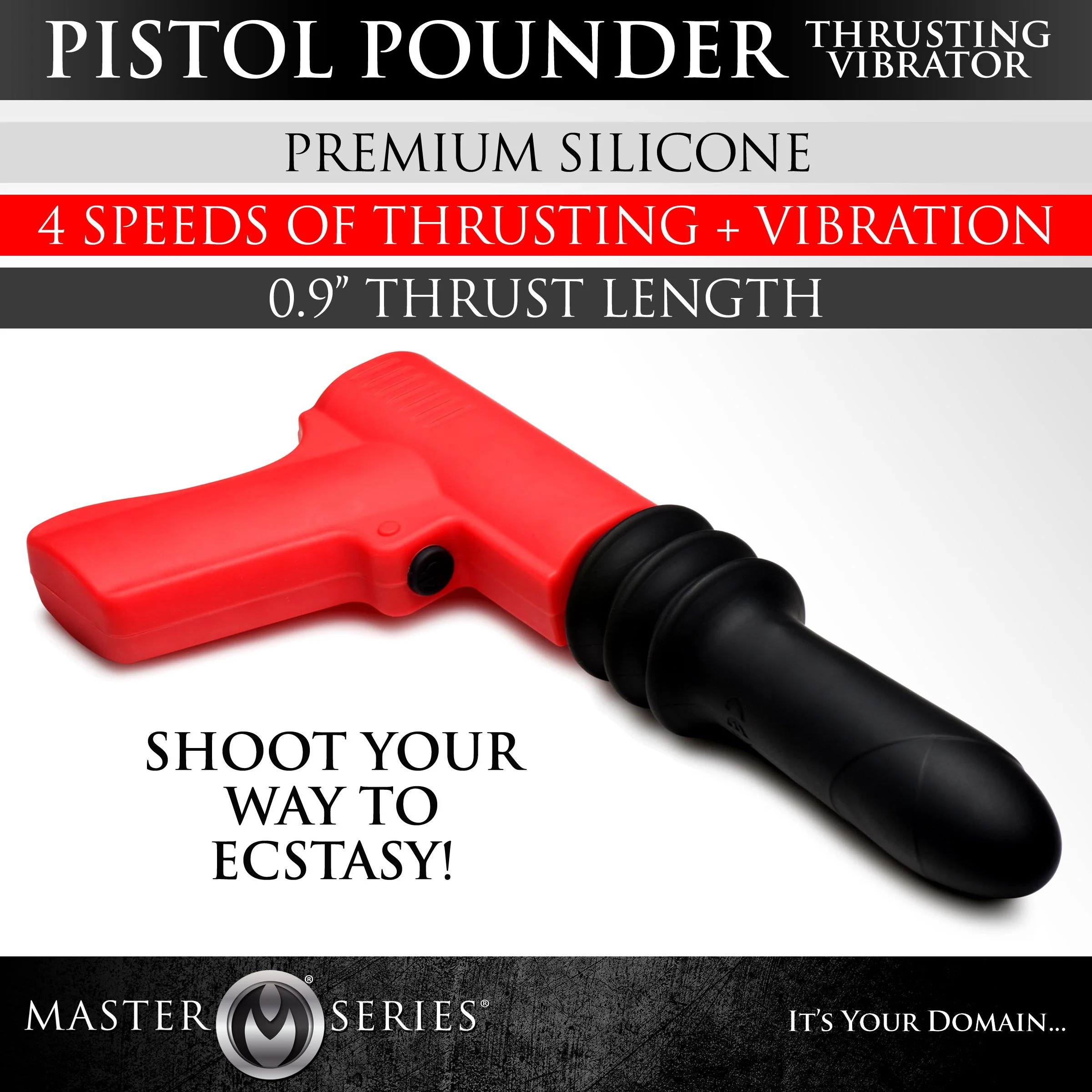 Pistola Pounder Thrusting Vibrator - Image 6