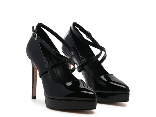 PIXIE DUST CROSS STRAPPED STILETTO SANDAL - Image 2