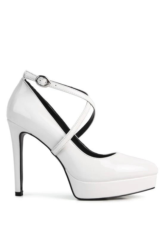 PIXIE DUST CROSS STRAPPED STILETTO SANDAL - Image 6