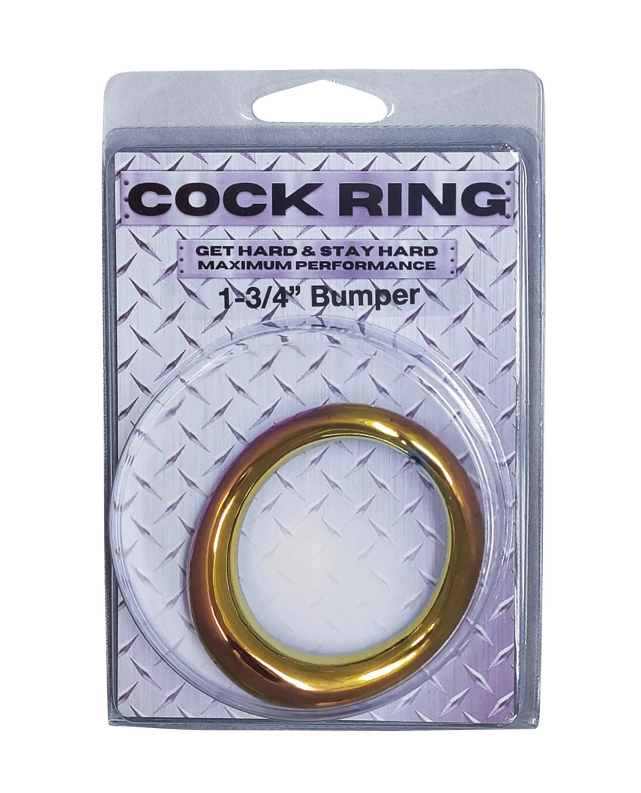 Plesur 1-3/4" Metal Cock Ring - Rainbow - Image 2