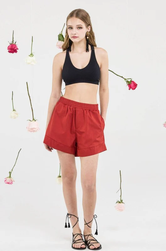 Plus Cotton Blend 4.5 Inseam Shorts with Pocket - Image 8