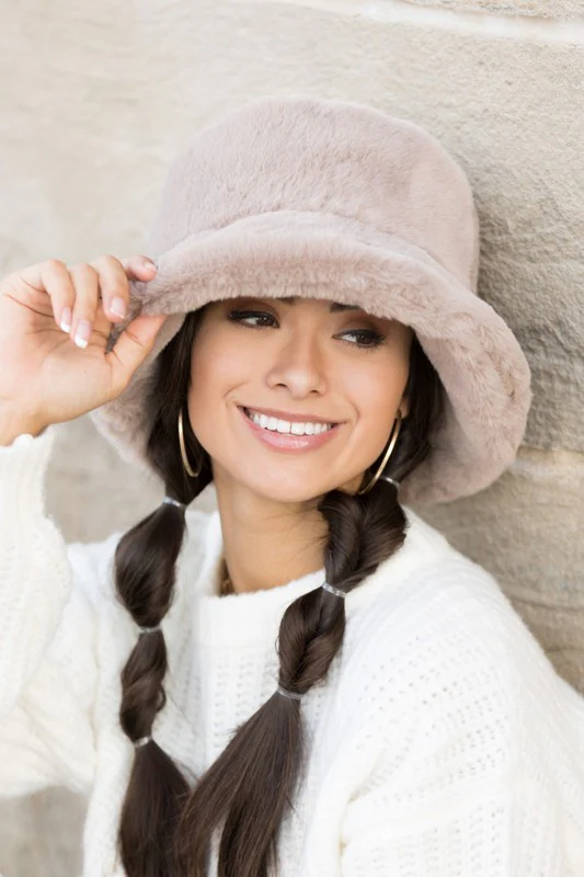 Plush Bucket Hat - Image 5
