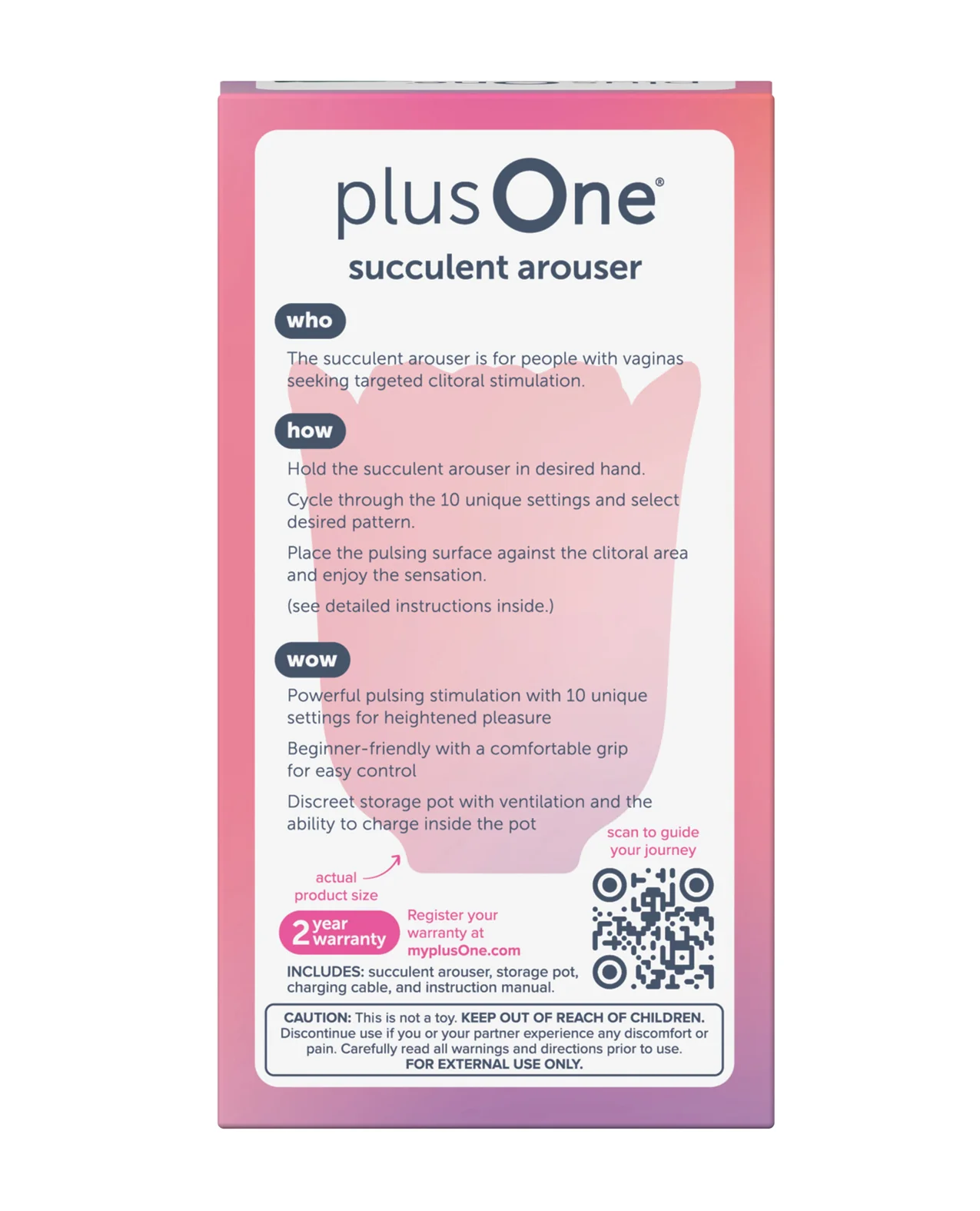 plusOne Succulent Arouser - Image 5