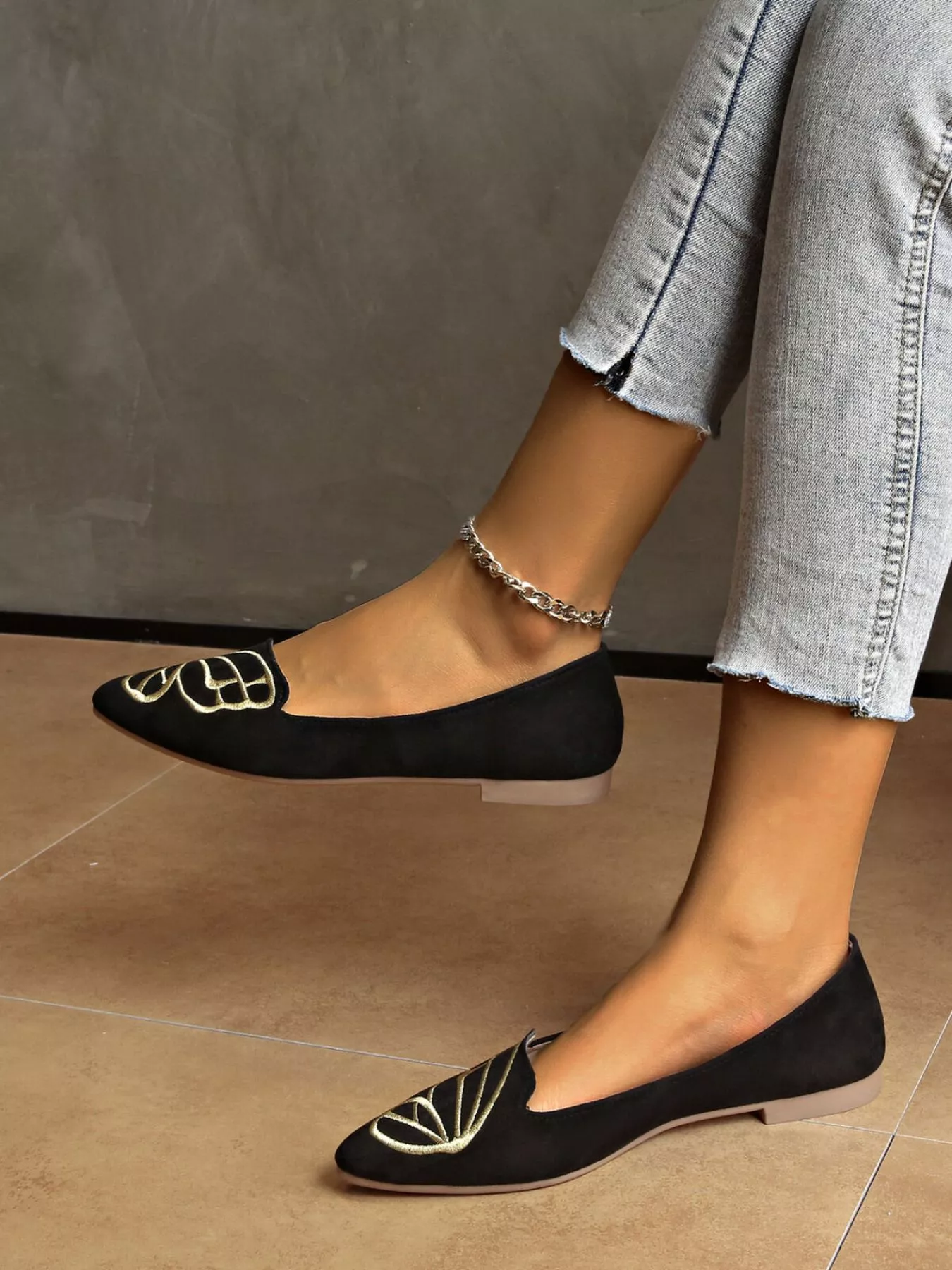 Point Toe Slip-Ons - Image 3
