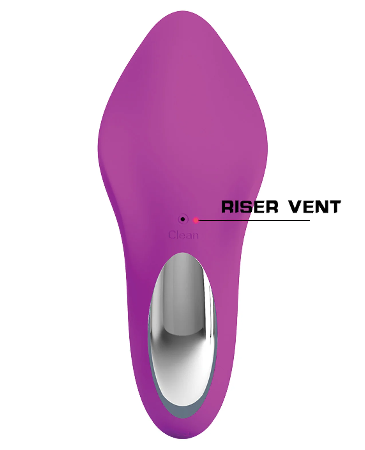 Pretty Love Magic Fish 12 Function Clitoral Suction Stimulator - Fuchsia - Image 4