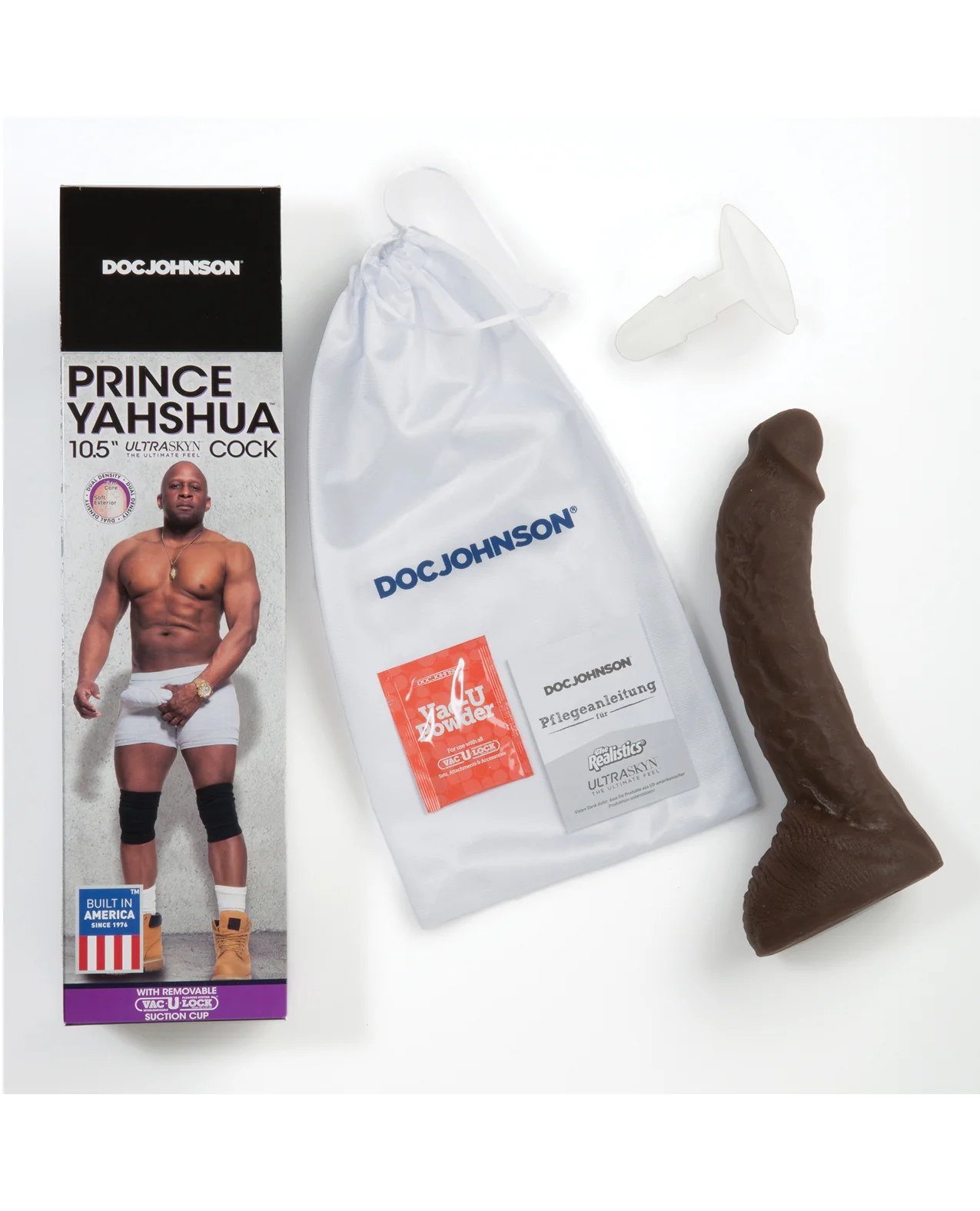 Prince Yahshua ULTRASKYN 10.5" Cock - Chocolate - Image 5