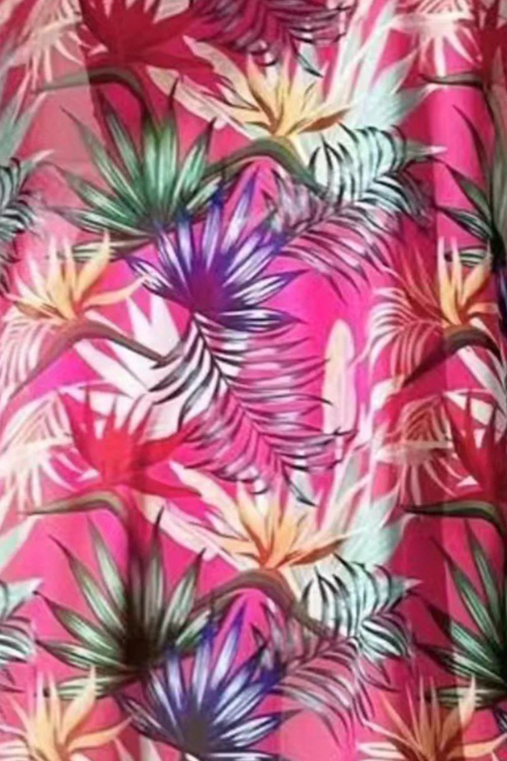 Printed Halter Neck Three-Piece Swim Set - Image 6