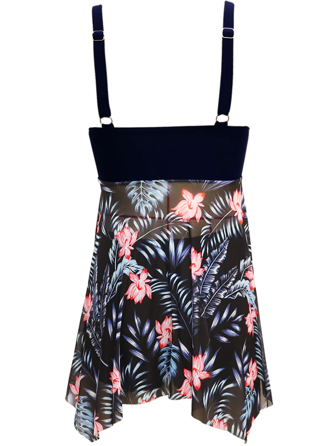 Printed Wide Strap Two-Piece Swim Set - Image 12