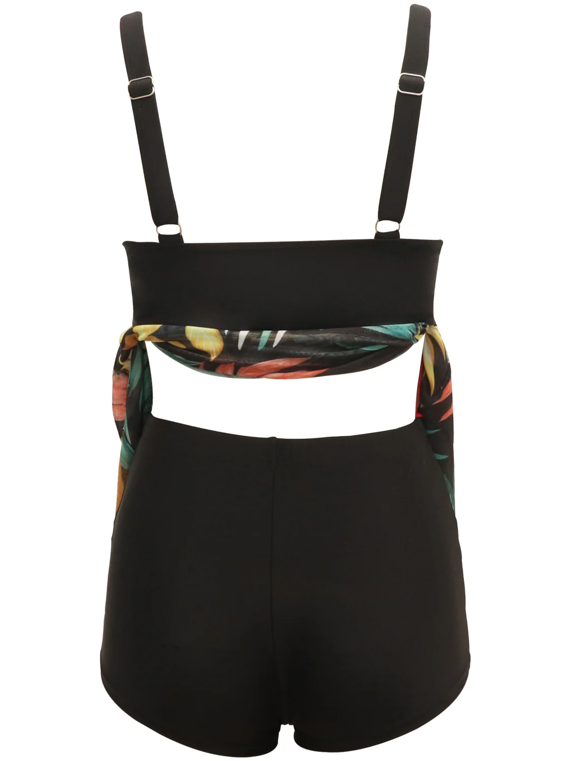 Printed Wide Strap Two-Piece Swim Set - Image 18