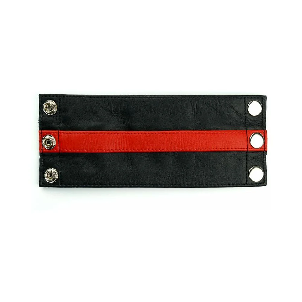 Prowler RED Leather Wrist Wallet Black/Red M - Image 3
