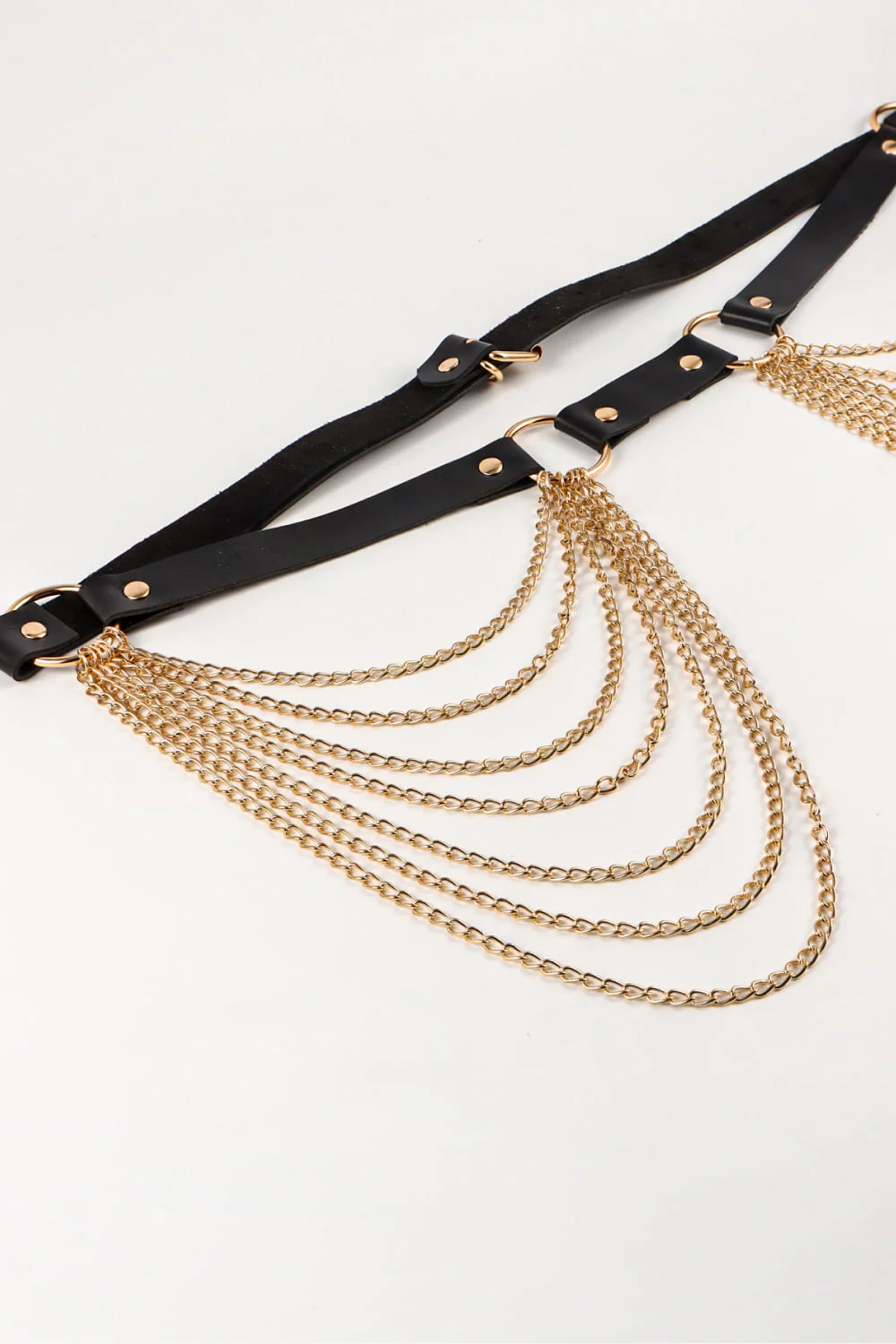 PU Belt with Chain - Image 4