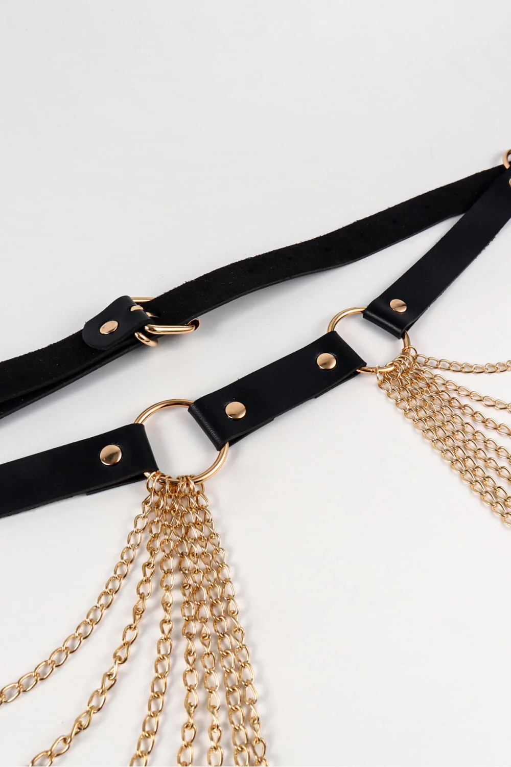 PU Belt with Chain - Image 9