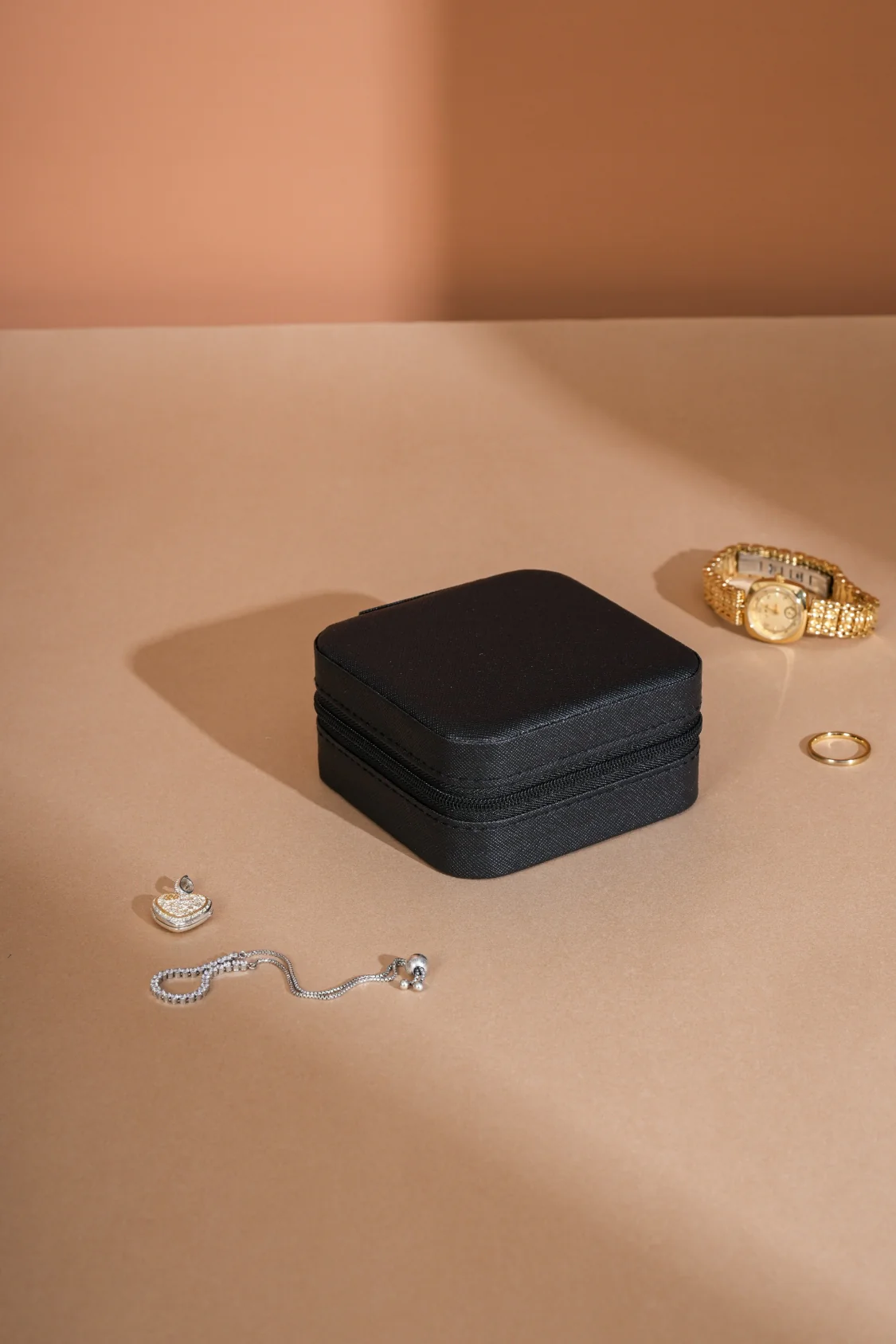 PU Leather Square Jewelry Box - Image 22